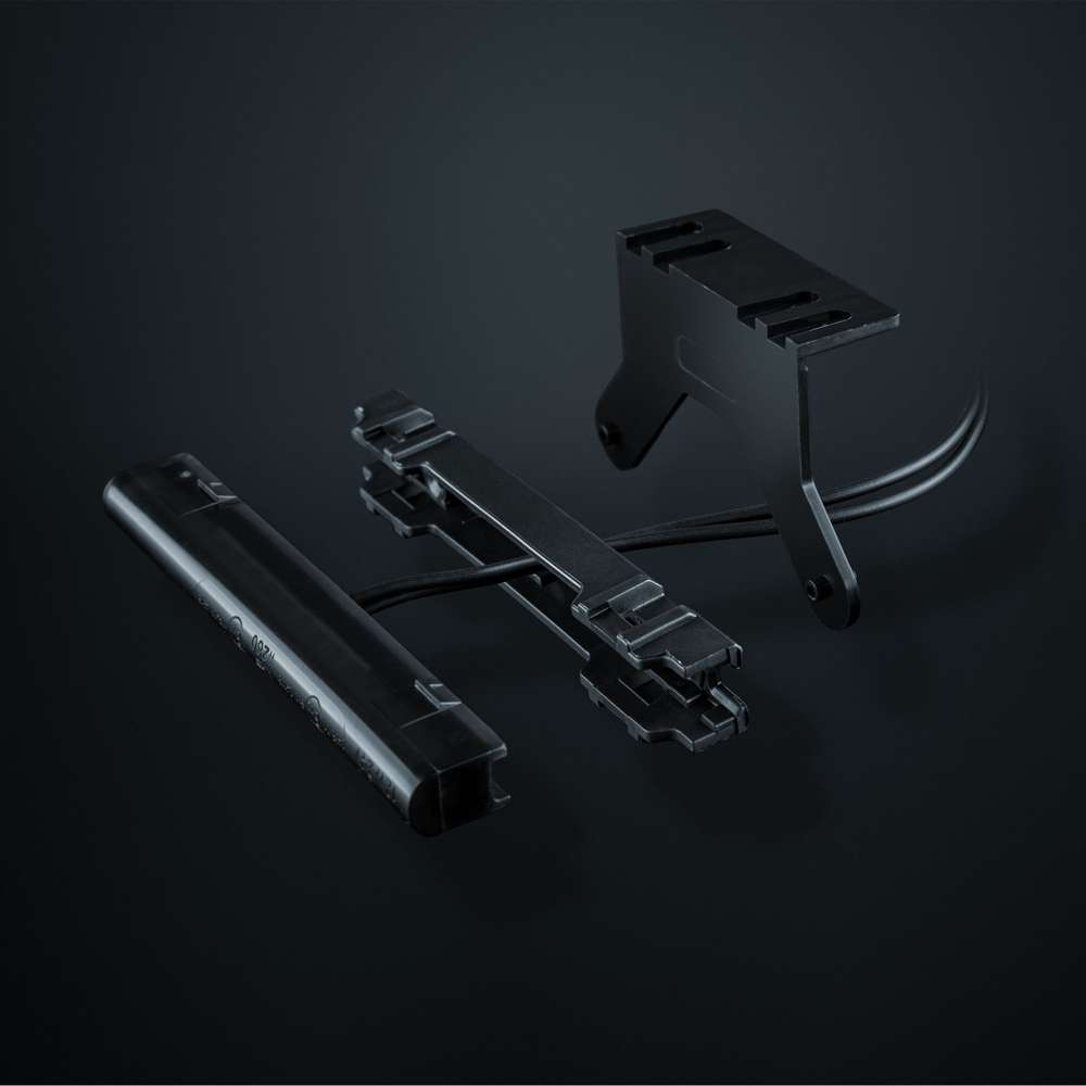 Πλαϊνό Φως Σήμανσης Freedom Dark Line Πορτοκαλί Μεσαίο 125mm - Image 3