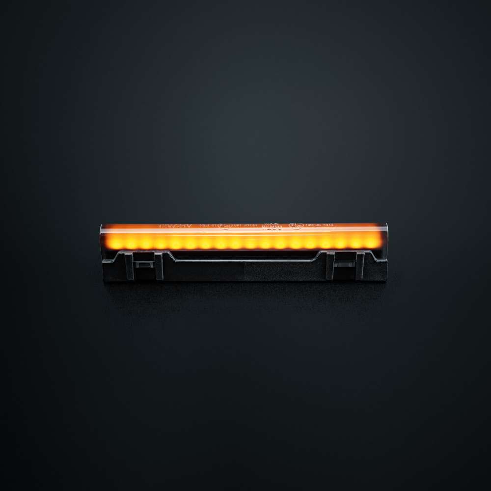 Πλαϊνό Φως Σήμανσης Freedom Dark Line Πορτοκαλί Μεσαίο 125mm - Image 5