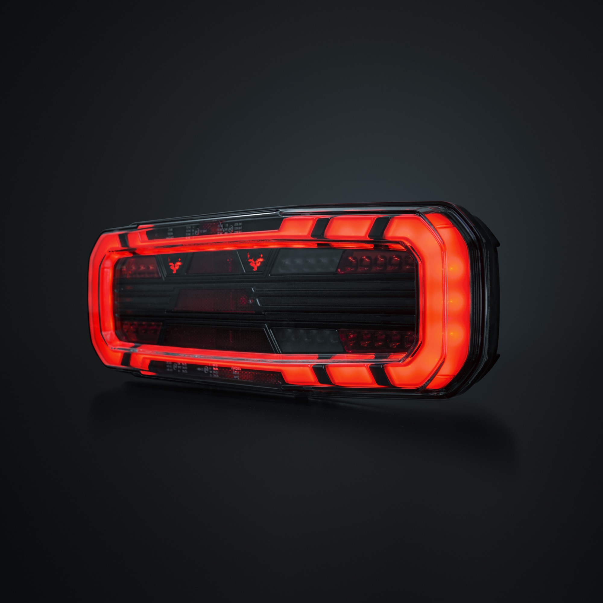 Πίσω Φανάρι Freedom Dark 5 Λειτουργιών Δεξί Για Τρέιλερ