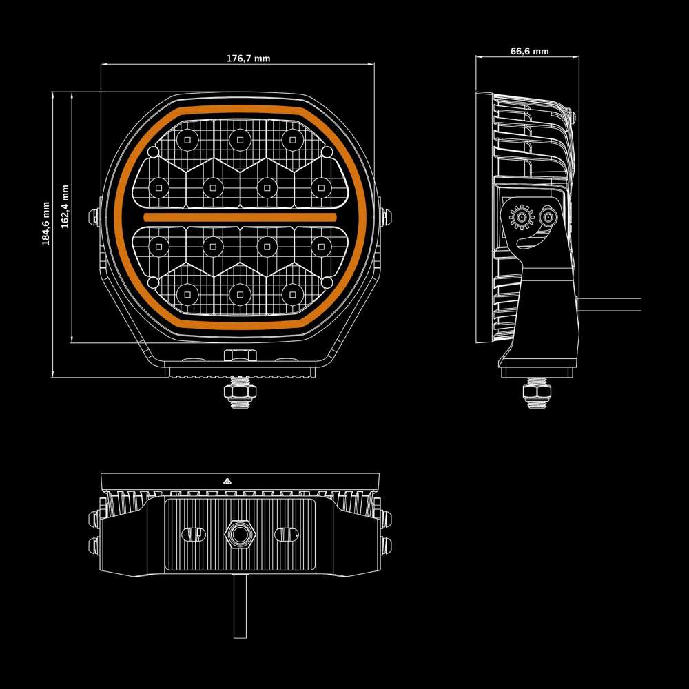 Προβολέας Big Energy 2.0 7" 9100 Lumens - Image 16
