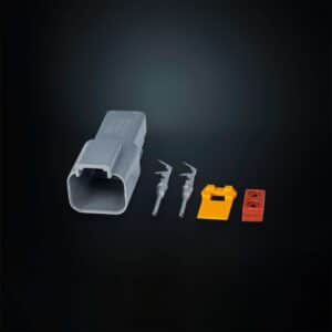 DT σύνδεσμος αρσενικός (male), ασυναρμολόγητος, χωρίς καλώδιο (loose parts)