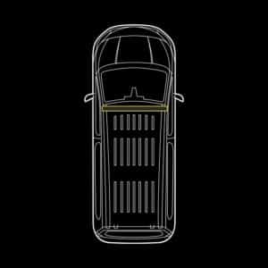 Alternative view of Εμπρόσθιας τοποθέτησης Cruise Light για VW ID Buzz 2023-