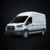 Έτοιμη λύση με Dark Knight 2 Nuuk 10" για Ford E-transit 2024-