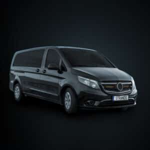 'Έτοιμη λύση με Siberia XPA DR 12" για Mercedes Vito 2021 - 2023