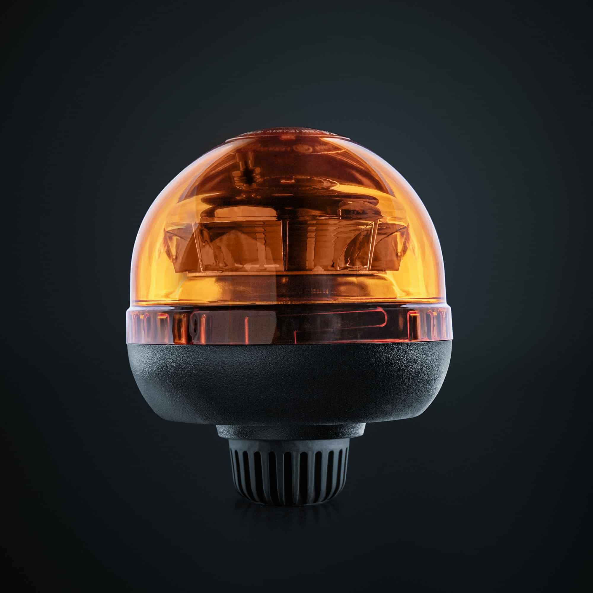 Φάρος Προειδοποίησης Big Energy Με Πορτοκαλί Φακό Βάση Ιστού