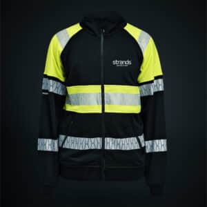 Φούτερ με φερμουάρ υψηλής ορατότητας