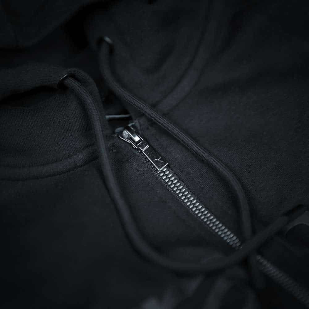 Ζακέτα φούτερ με φερμουάρ - Image 7