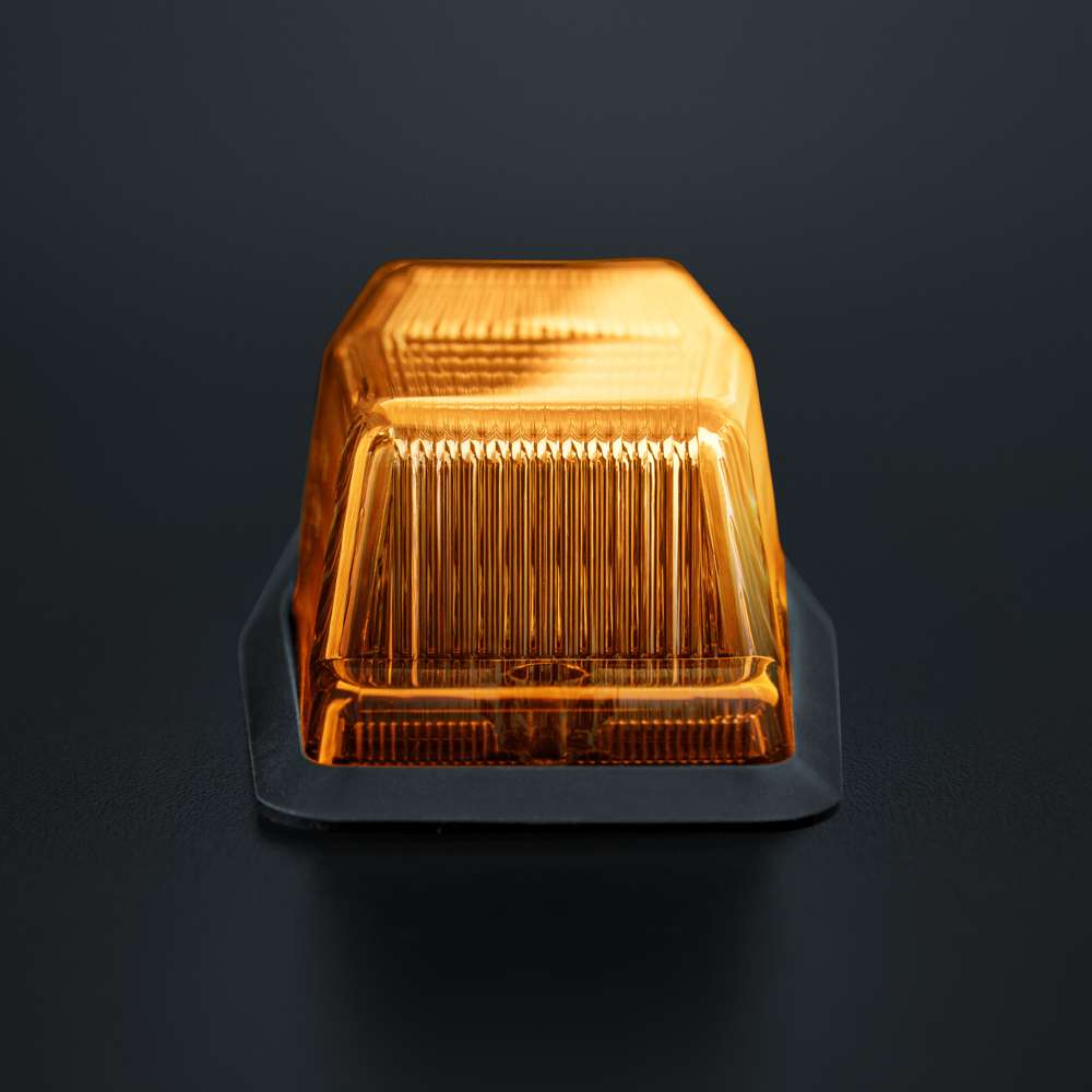 Πορτοκαλί Πλευρικό Φως με Στρόμπο IZE LED Double Burner - Image 6