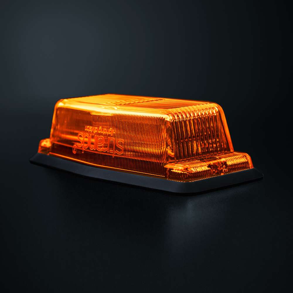 Πορτοκαλί Πλευρικό Φως με Στρόμπο IZE LED Double Burner - Image 7