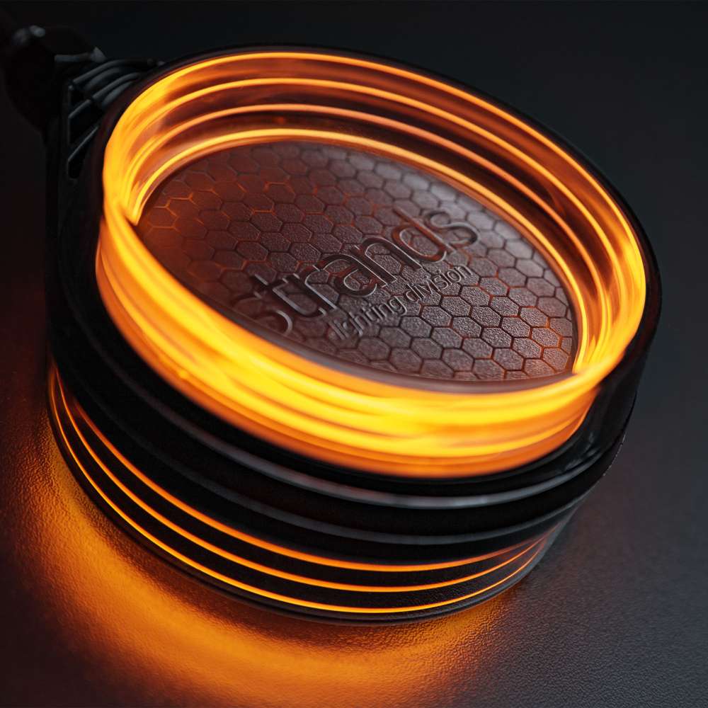 Φως Θέσης Διπλής Όψης FOR9T Spanish Πορτοκαλί - Πορτοκαλί - Image 2