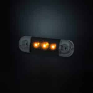 Πλευρικό φως σήμανσης Dark knight slim 3 LED