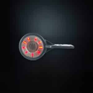 Λαστιχένιος βραχίονας με φως θέσης εμπρός/πίσω με βάση (πλάκα)