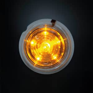 Viking πλαϊνό φως σήμανσης 6 LED με διάφανο φακό
