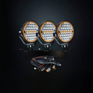 Πλήρες Κιτ με 3 Προβολείς LED Siberia NR 9″