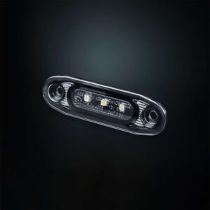Alternative view of Πλευρικός φανός Dark Knight ultra slim 3 LED