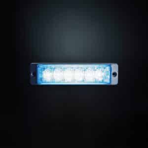 Κατευθυντικό φως προειδοποίησης μπλε με 6 LED