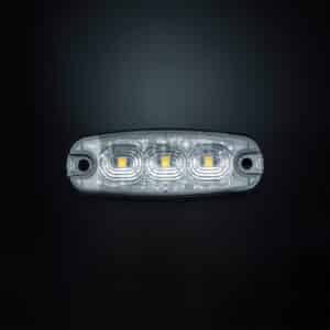 Φως προειδοποίησης Cruise Light πορτοκαλί με 3 LED