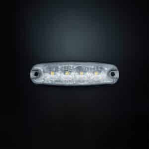 Φως προειδοποίησης Cruise Light πορτοκαλί με 4 LED
