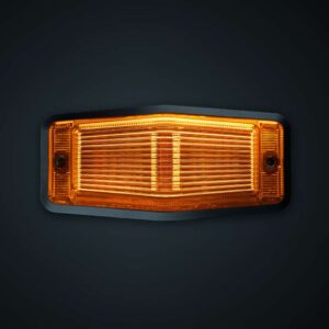 Alternative view of Πορτοκαλί Πλευρικό Φως με Στρόμπο IZE LED Double Burner