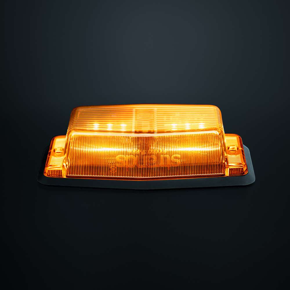 Πορτοκαλί Πλευρικό Φως με Στρόμπο IZE LED Double Burner - Image 8