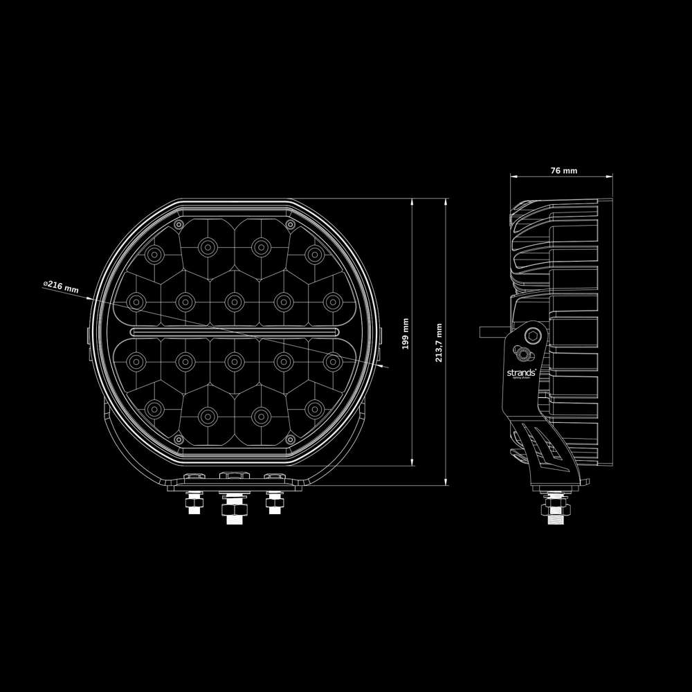 Προβολέας Big Energy EB 9″ 10700 Lumens - Image 16