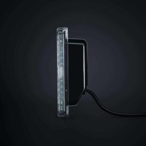 Alternative view of Πίσω φώς Φλας IZE LED τετράγωνο με διάφανο φακό