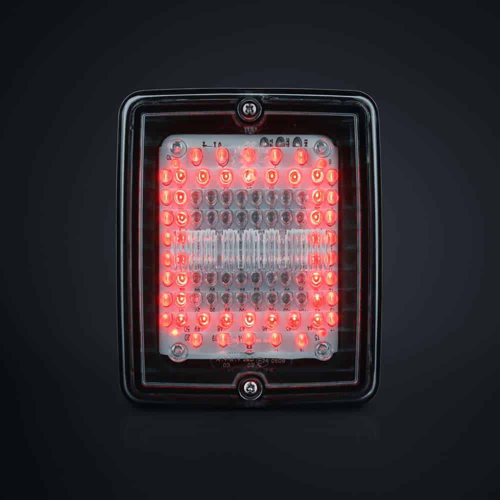 Πίσω φανάρι IZE LED τετράγωνο 3 λειτουργιών - Image 4