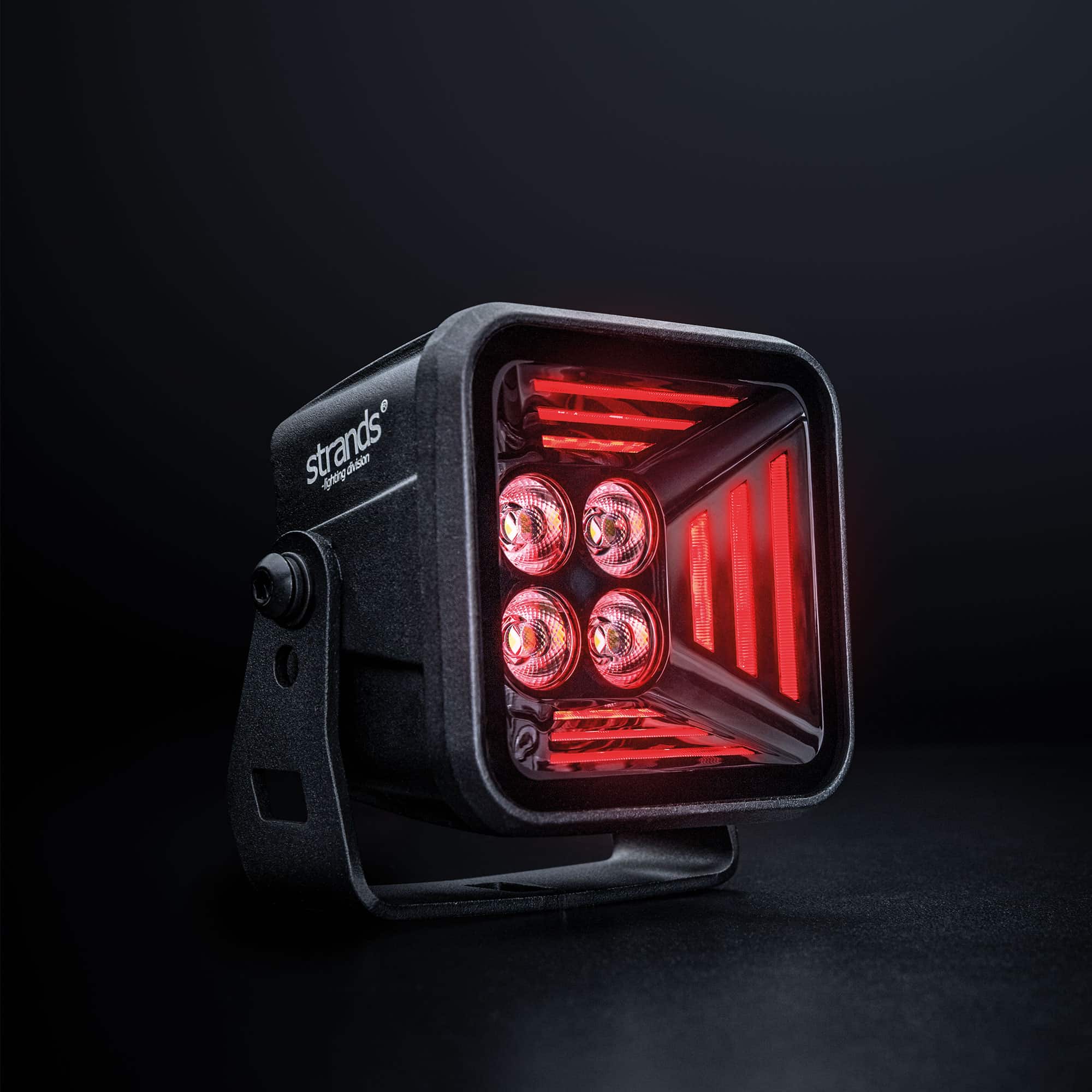 Φώς εργασίας Led Dark Knight Fortex 38w Κόκκινο 3200 Lumens