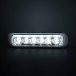 Κατευθυντικό προειδοποιητικό φως Λευκό Dark Knight 6 led