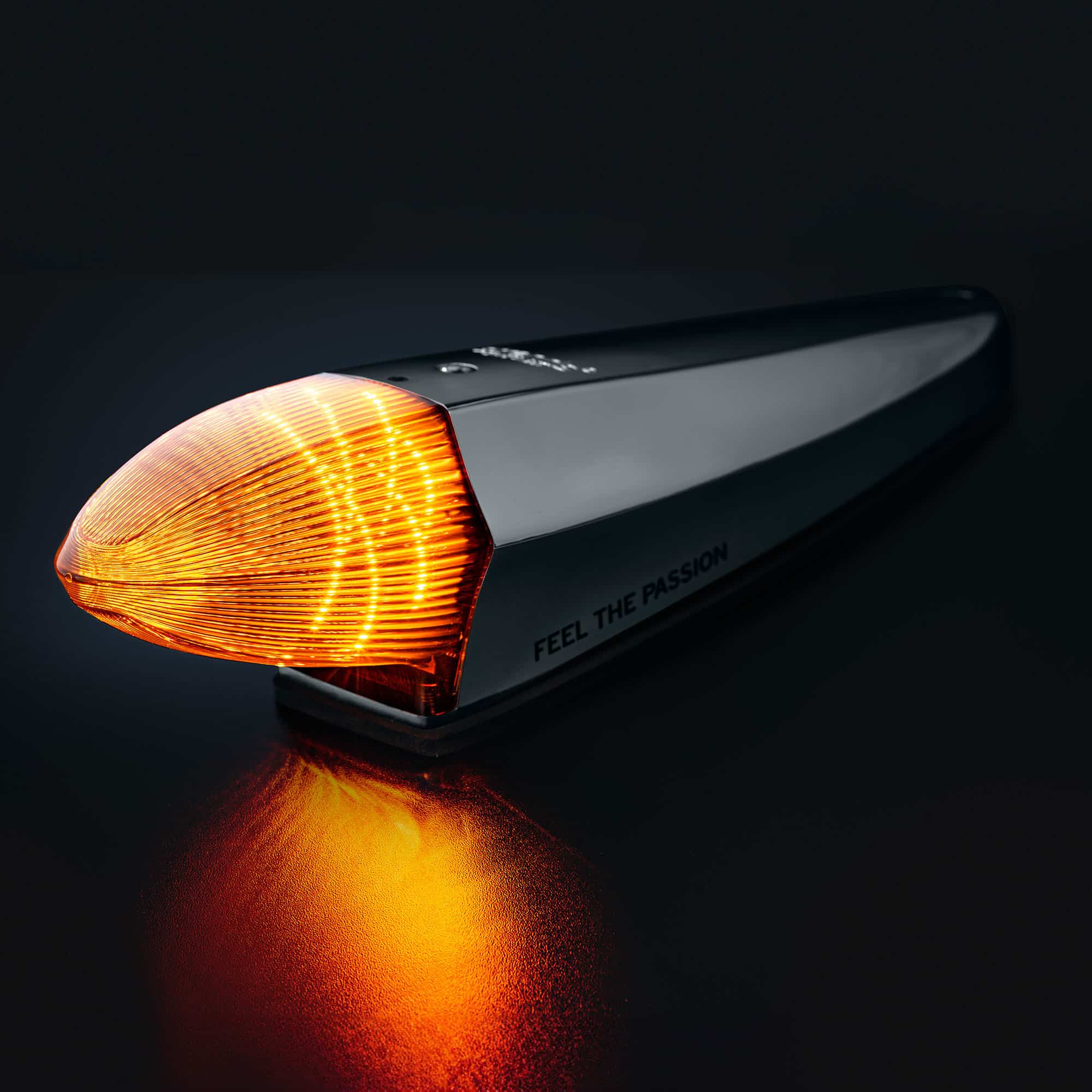 Φως Torpedo IZE LED Black Bullet Σκούρο χρώμιο