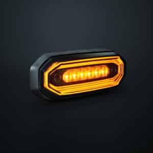 Προειδοποιητικό Φως Κατεύθυνσης με 6 LED FOR9T Aura Πορτοκαλί