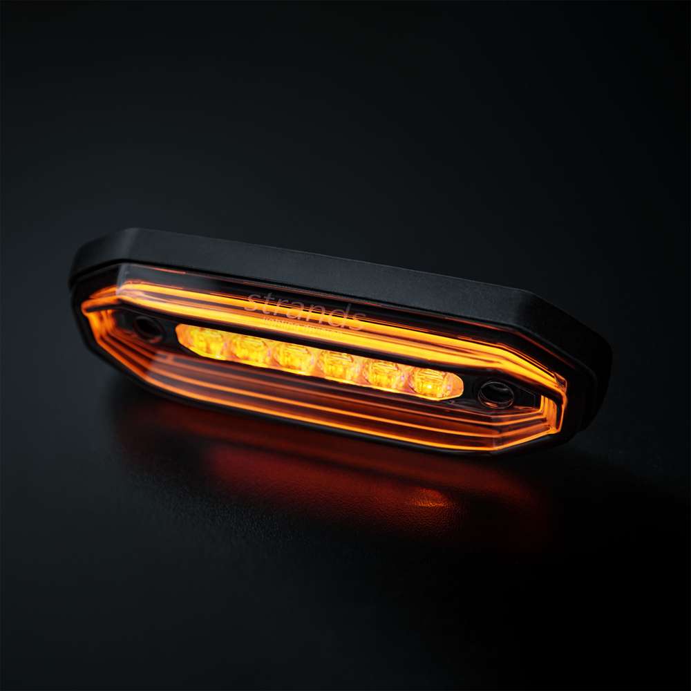 Προειδοποιητικό Φως Κατεύθυνσης με 6 LED FOR9T Aura Πορτοκαλί - Image 4