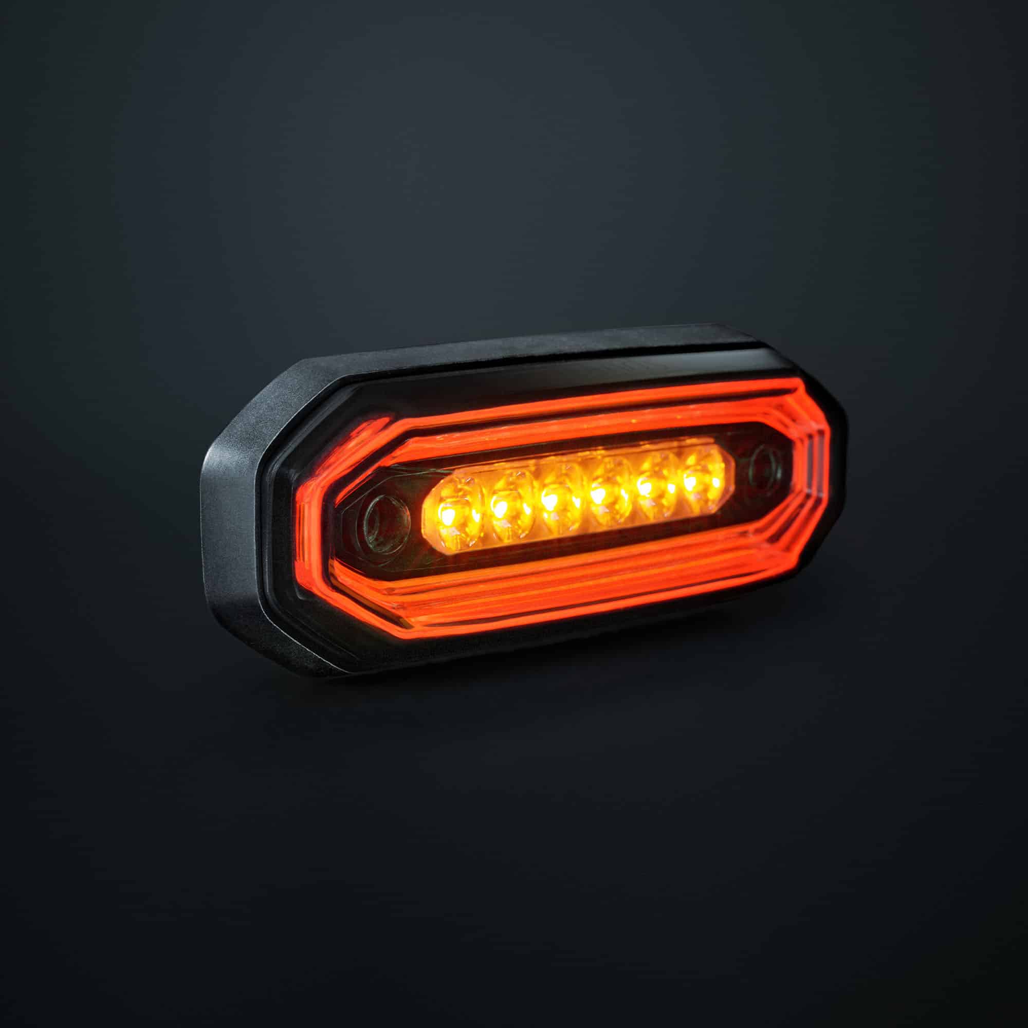Προειδοποιητικό Φως Κατεύθυνσης με 6 LED FOR9T Aura Κόκκινο