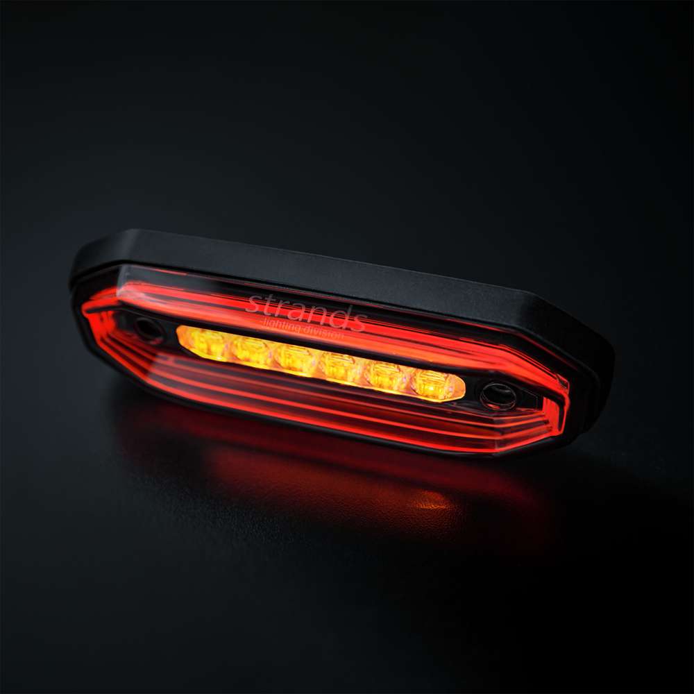 Προειδοποιητικό Φως Κατεύθυνσης με 6 LED FOR9T Aura Κόκκινο - Image 5