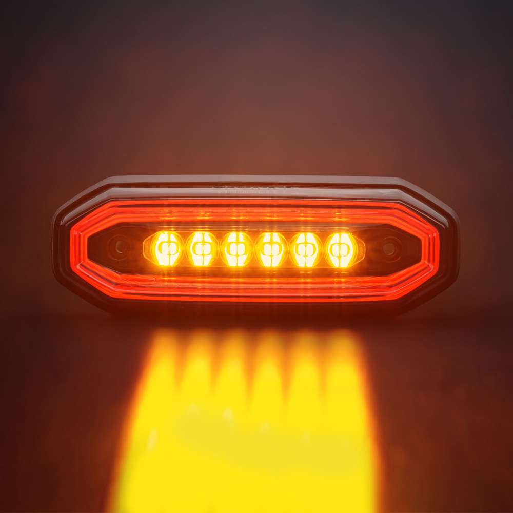 Προειδοποιητικό Φως Κατεύθυνσης με 6 LED FOR9T Aura Κόκκινο - Image 7