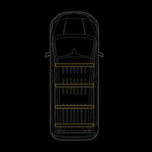 Cruise Light C-Rack για Mercedes Vito 2014-