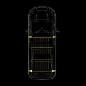 Cruise Light C-Rack για Mercedes Vito 2014-