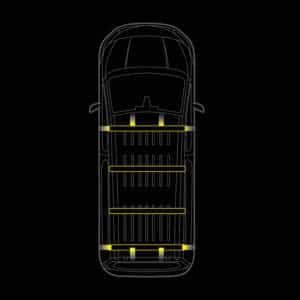 Cruise Light C-Rack για Mercedes Vito 2014-