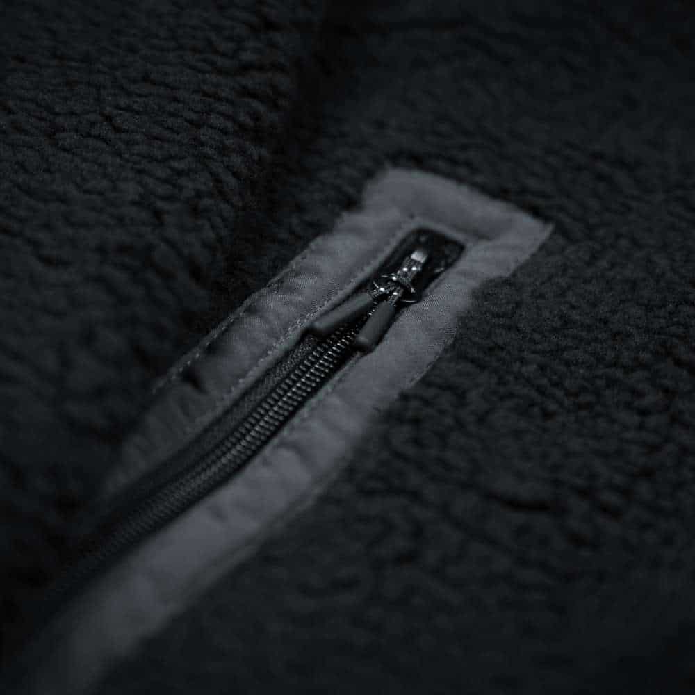Fleece μπλούζα με φερμουάρ - L - Image 4